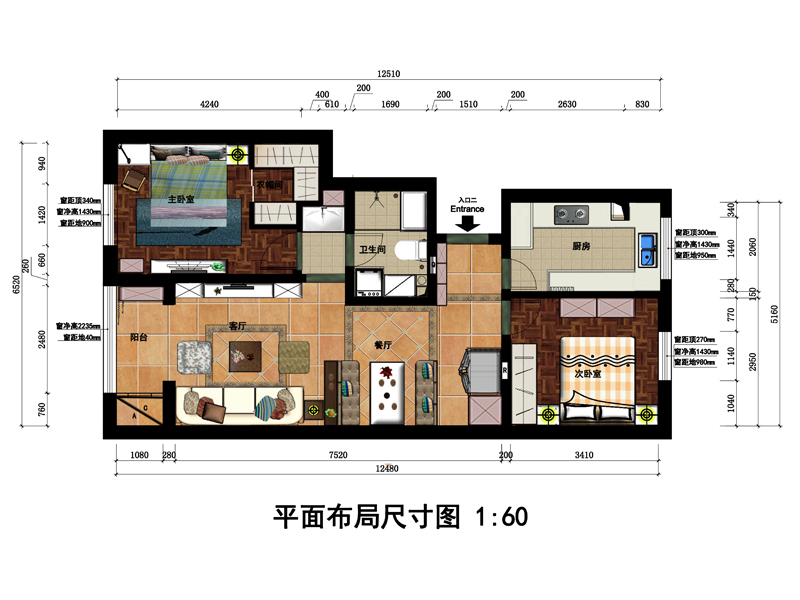 平面部署图