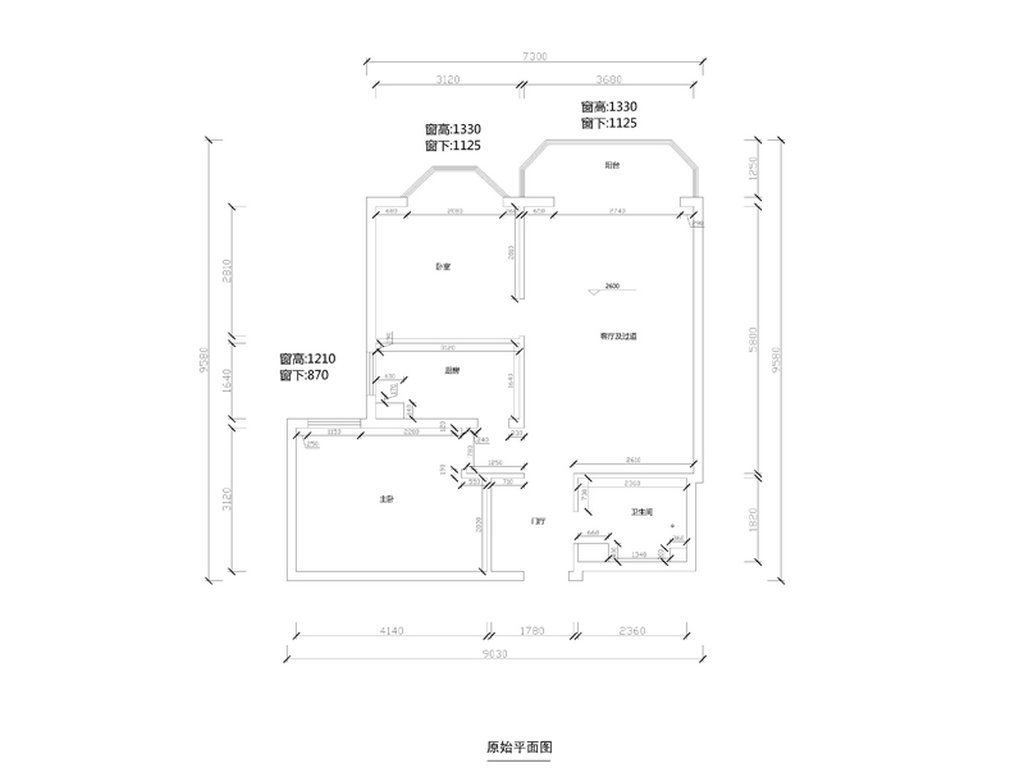 平面结构图