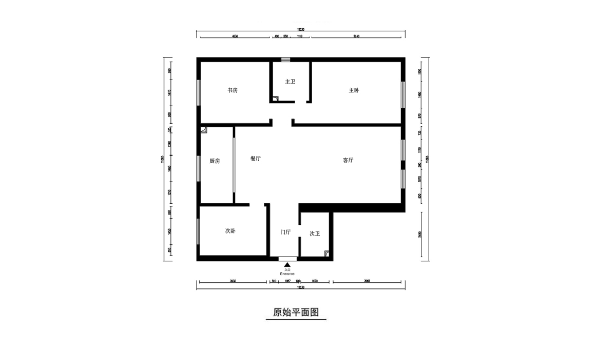 原始平面图