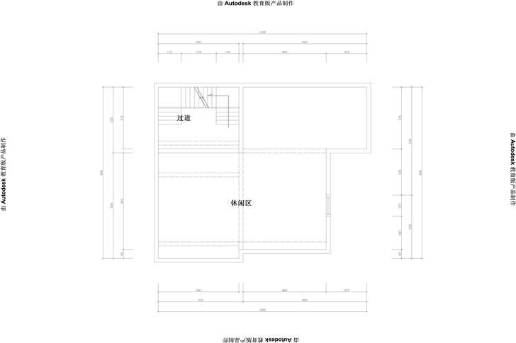 四层原始平面图