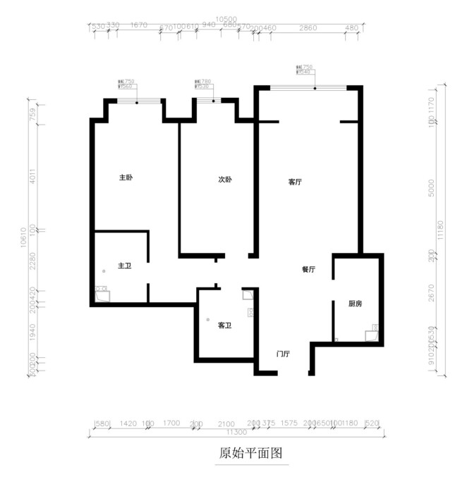 原shi平面图