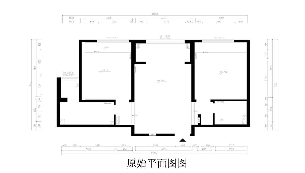 原始平面图