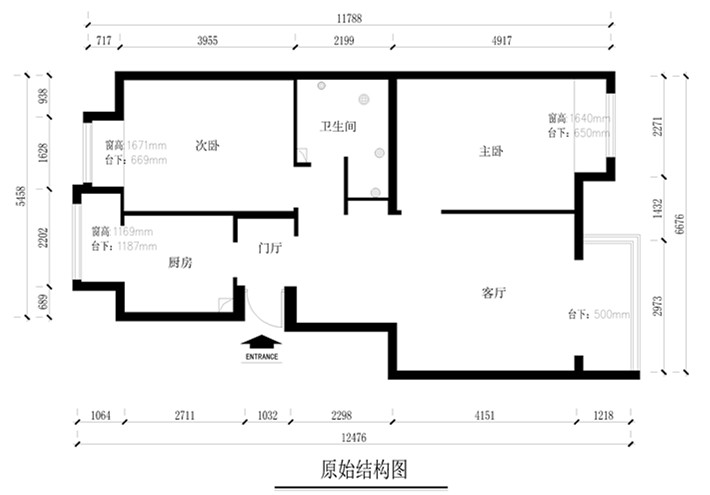 原始平面图