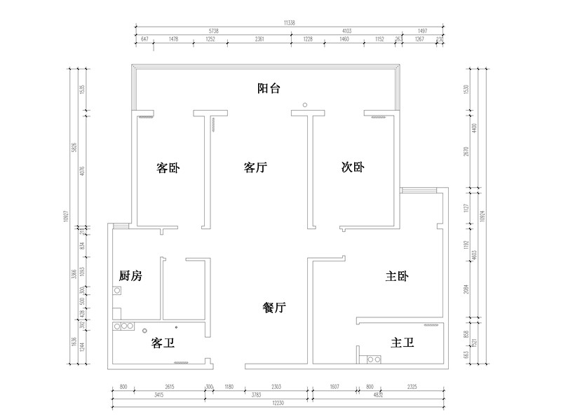 原shi平面图