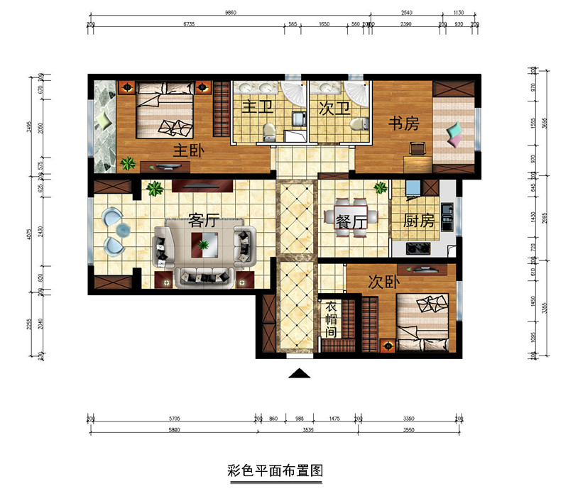 户型布局图