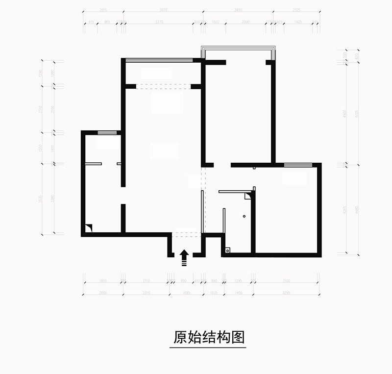 原始平面图