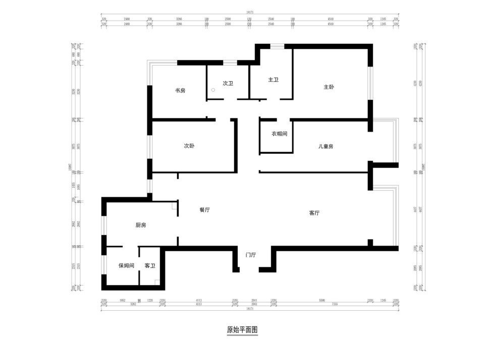 原shi平面图