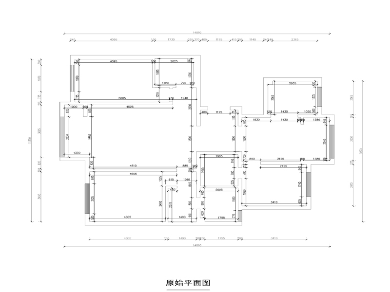 原始平面图