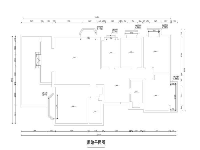 原shi平面图