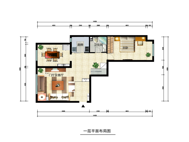 一层平面布置图