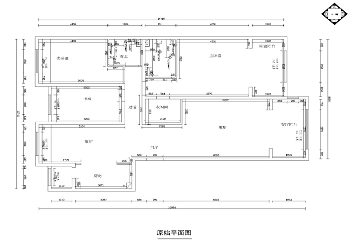 原shi平面图