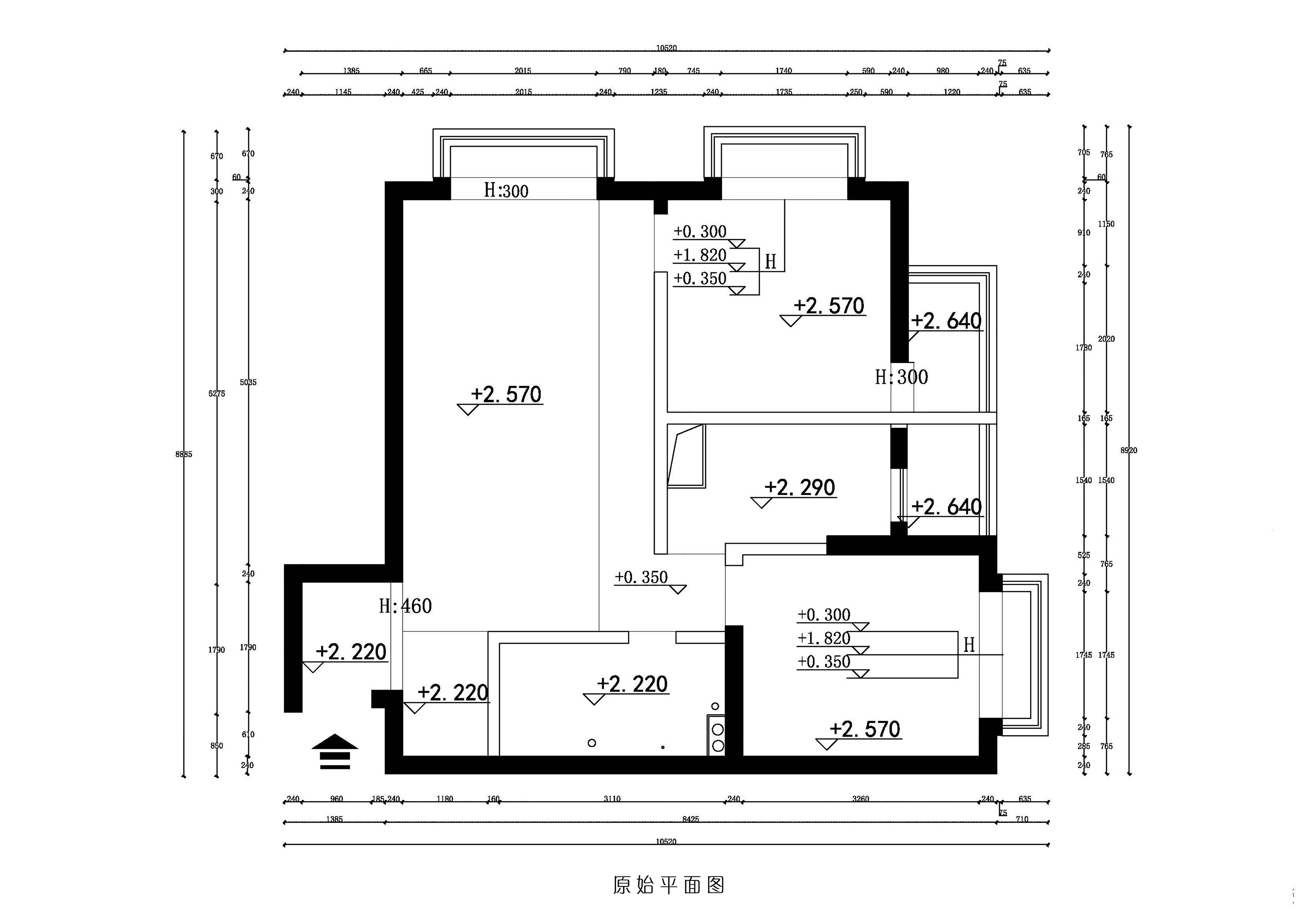 原shi平面图