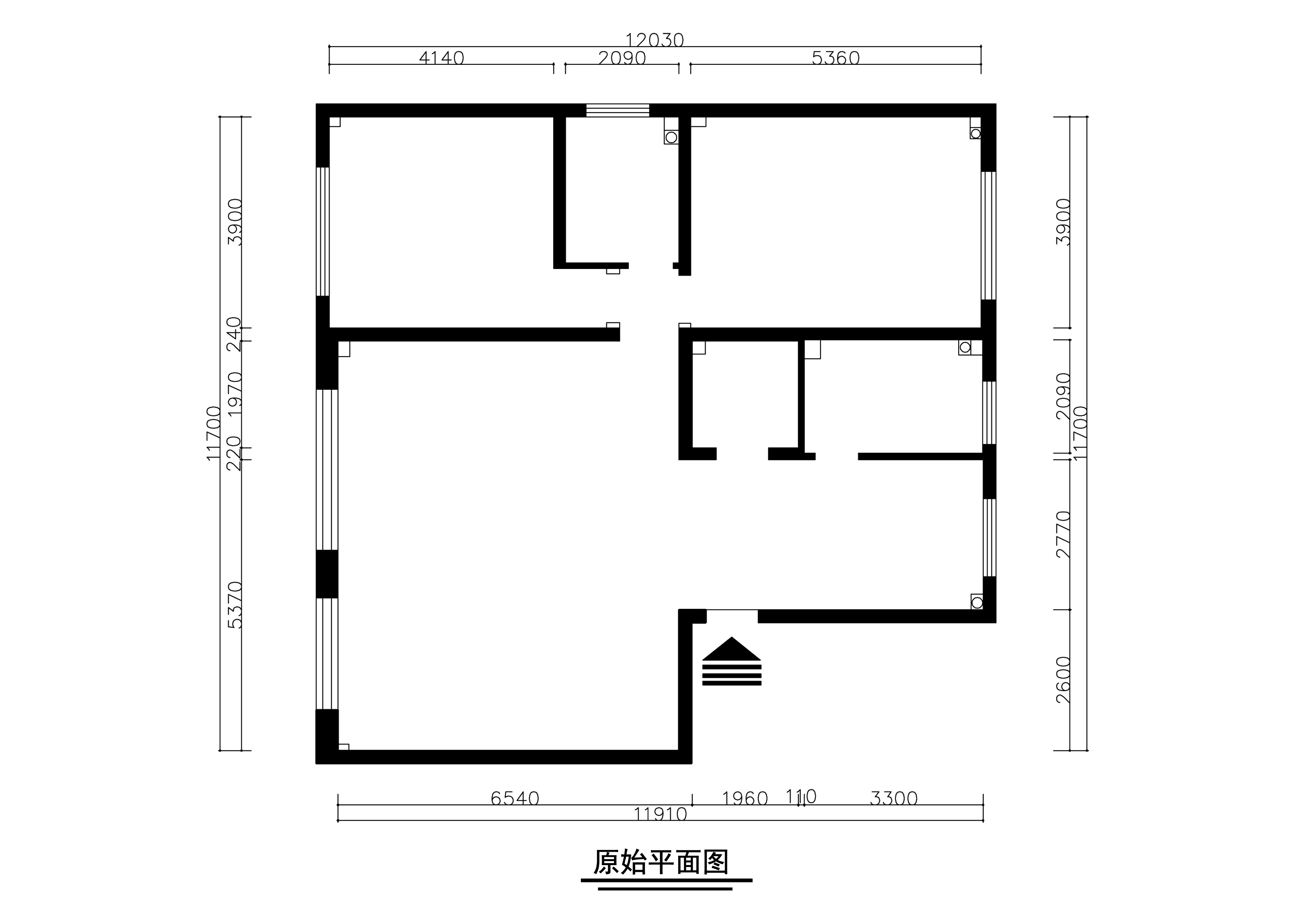 原始平面图