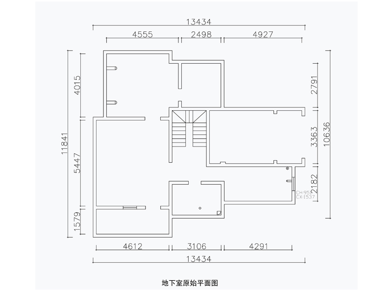 地下室原shi结构图