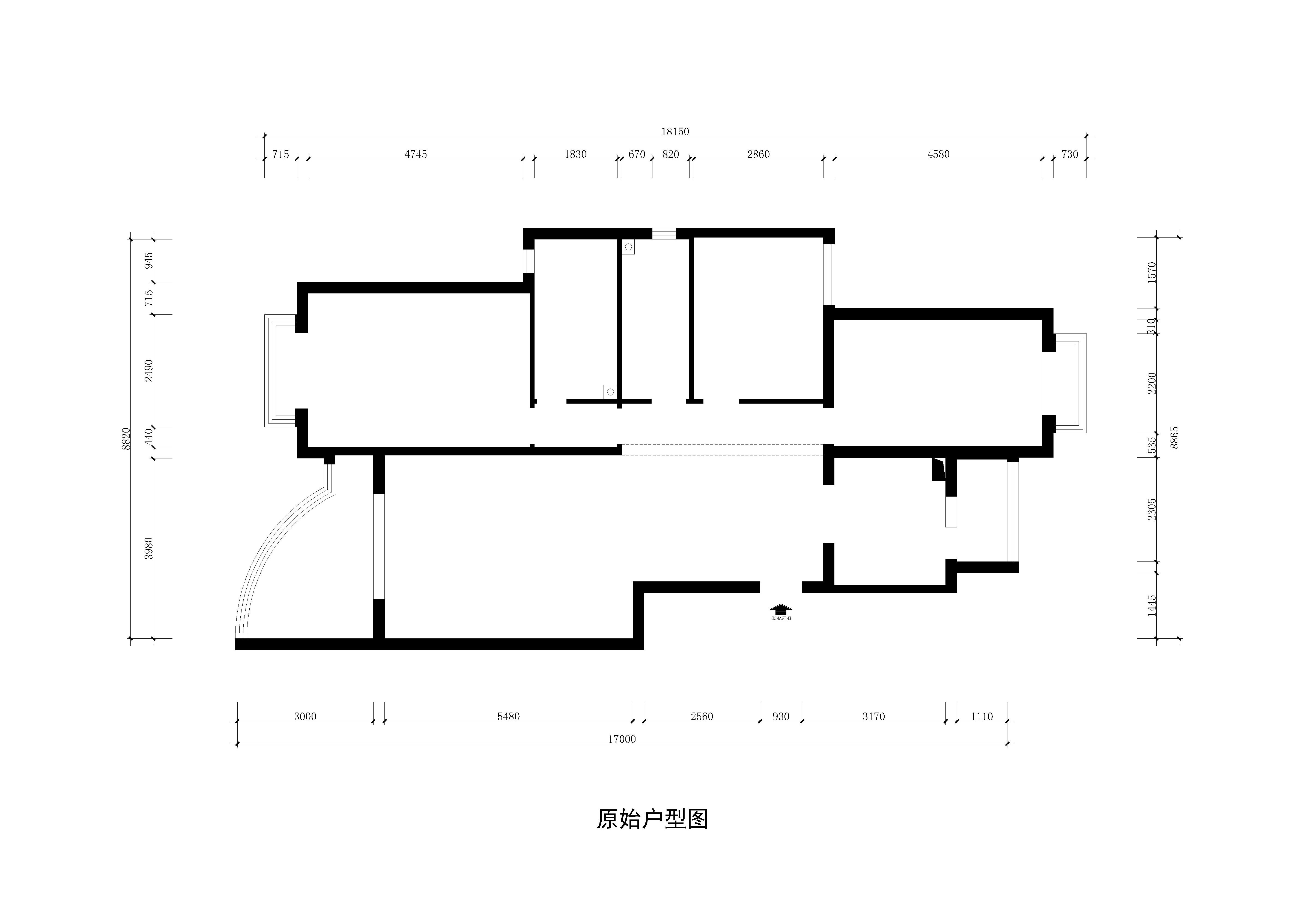 原始户型图