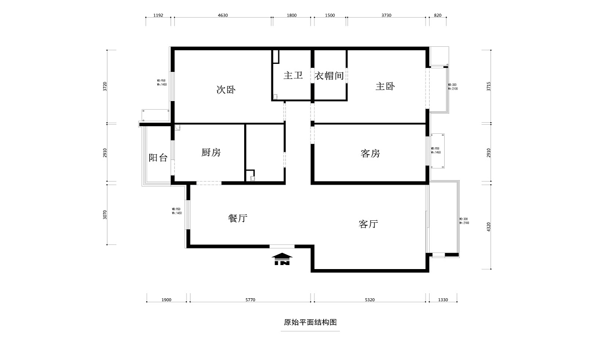 原shi平面图