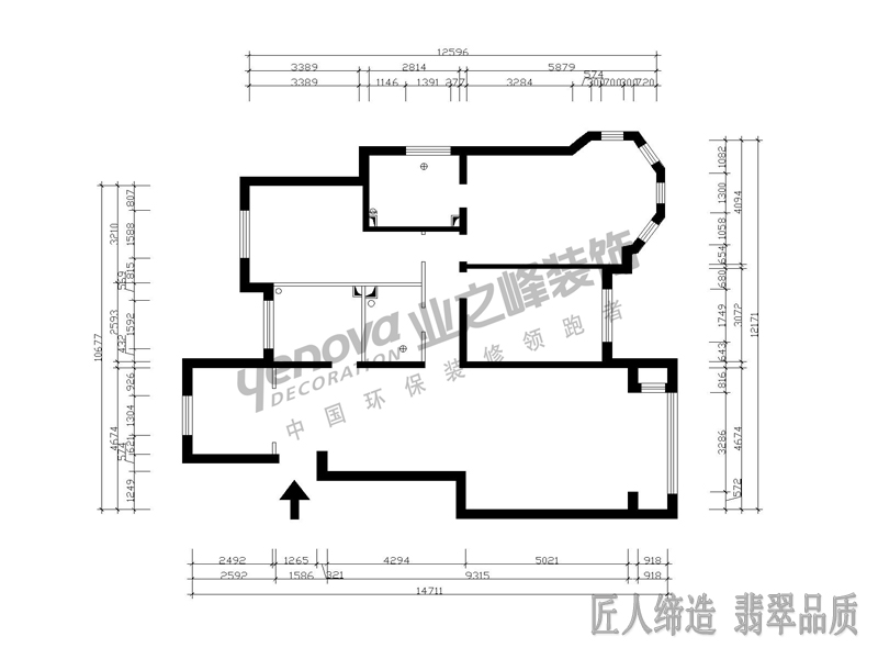 原始平面图