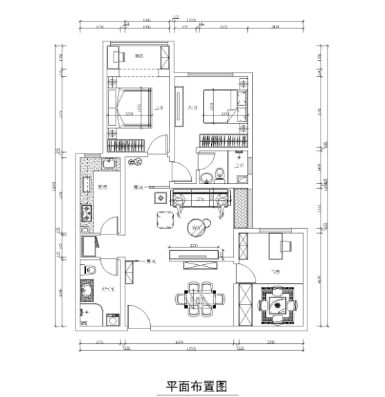 原始平面图