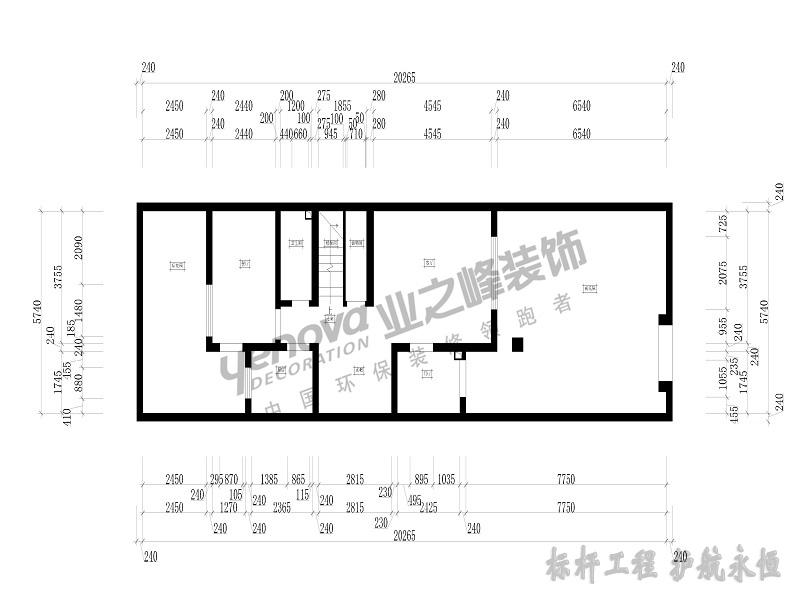 一层原始平面