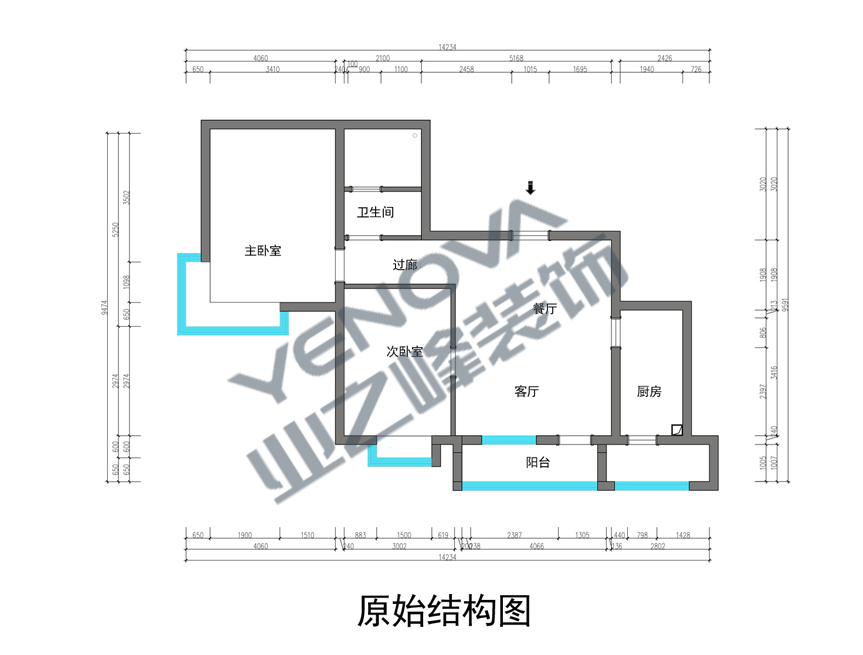 原始结构图