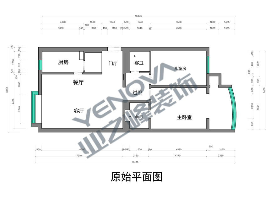 原shi平面图