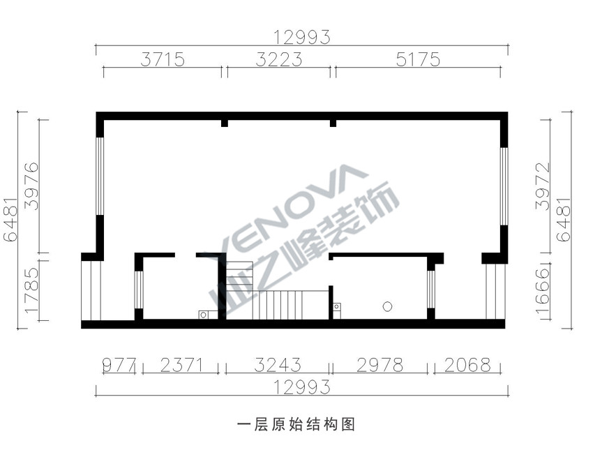 一层原shi结构图