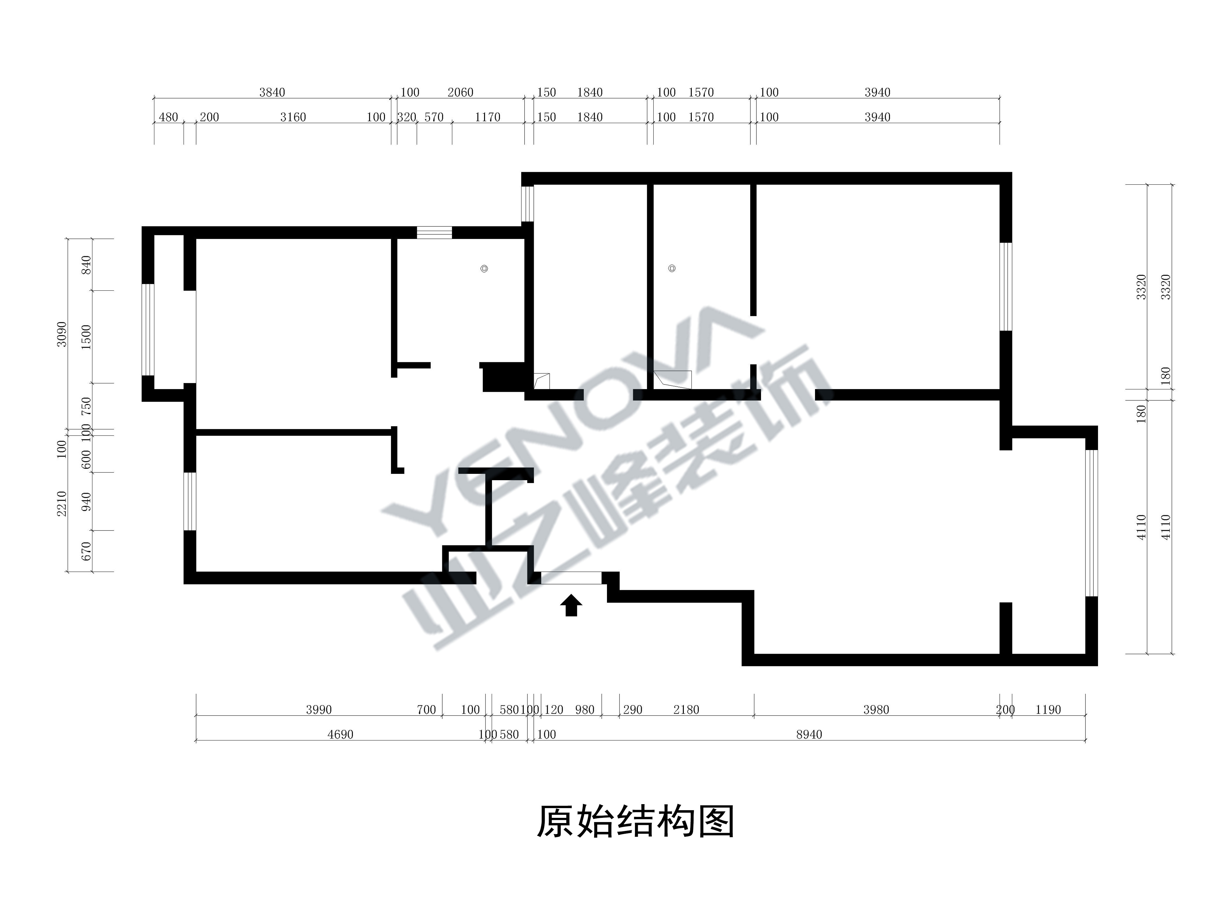 原shi平面图