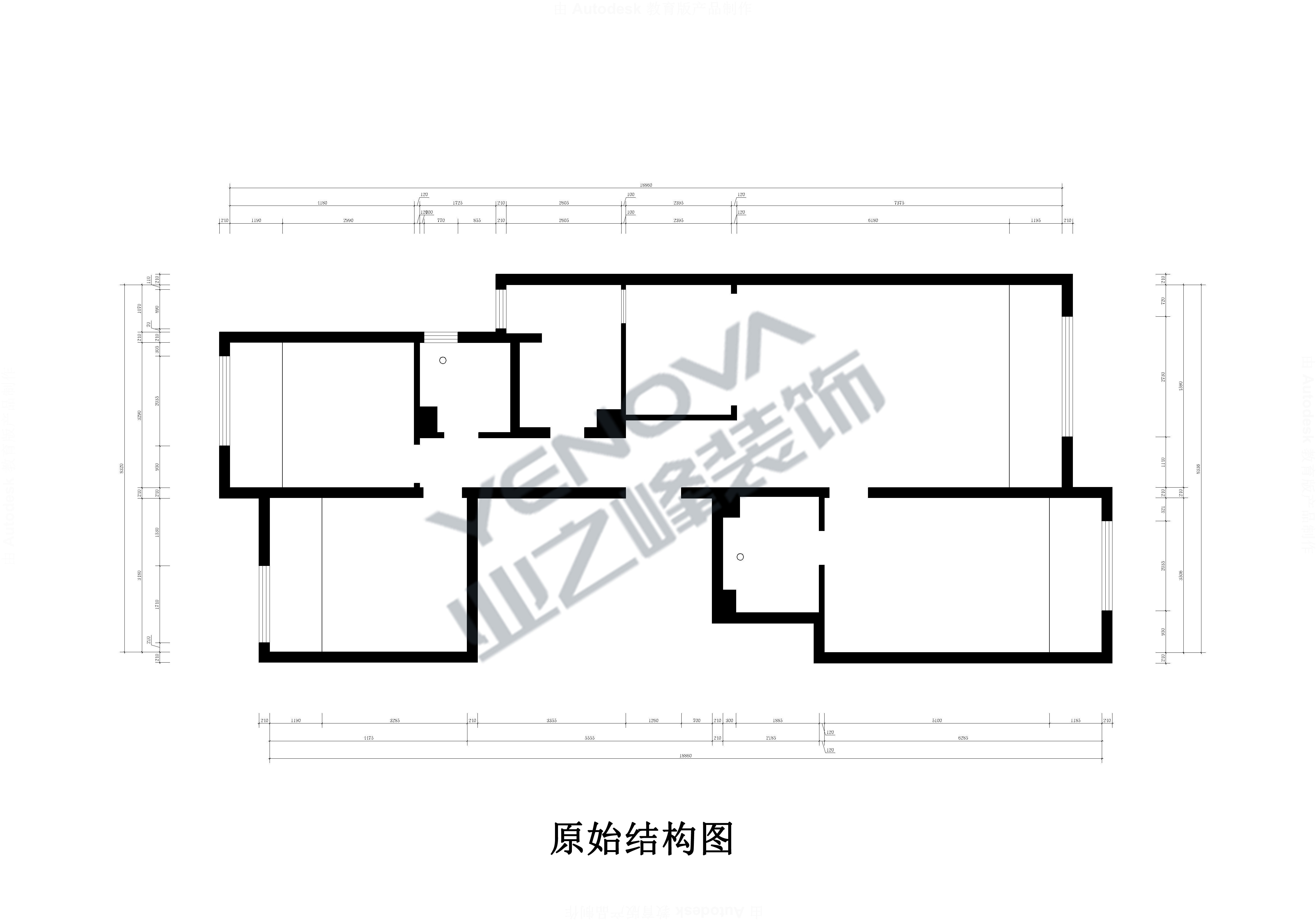 原shi平面图