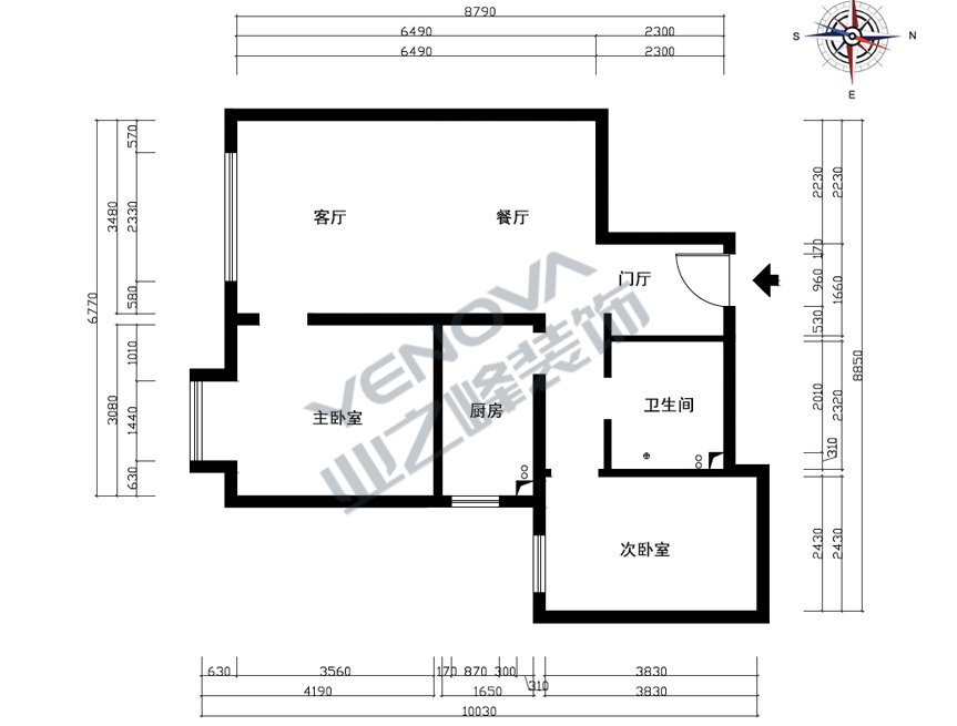 原shi户型图