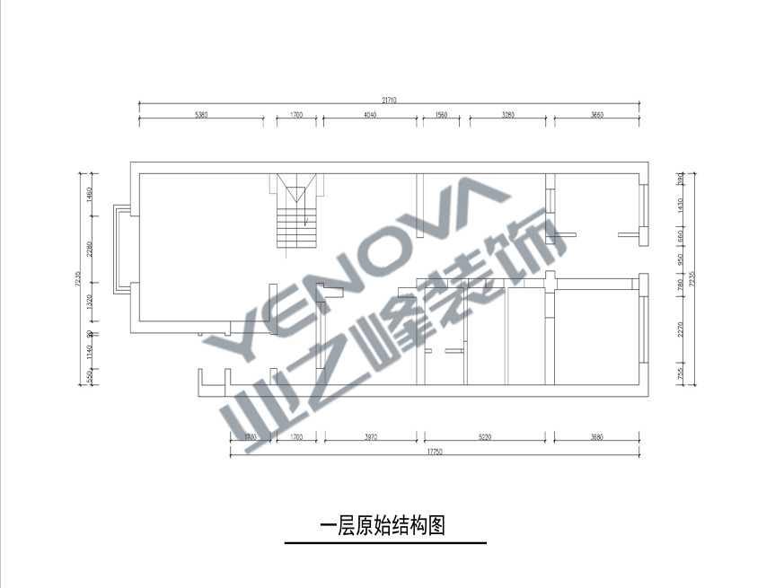 一层原shi户型图