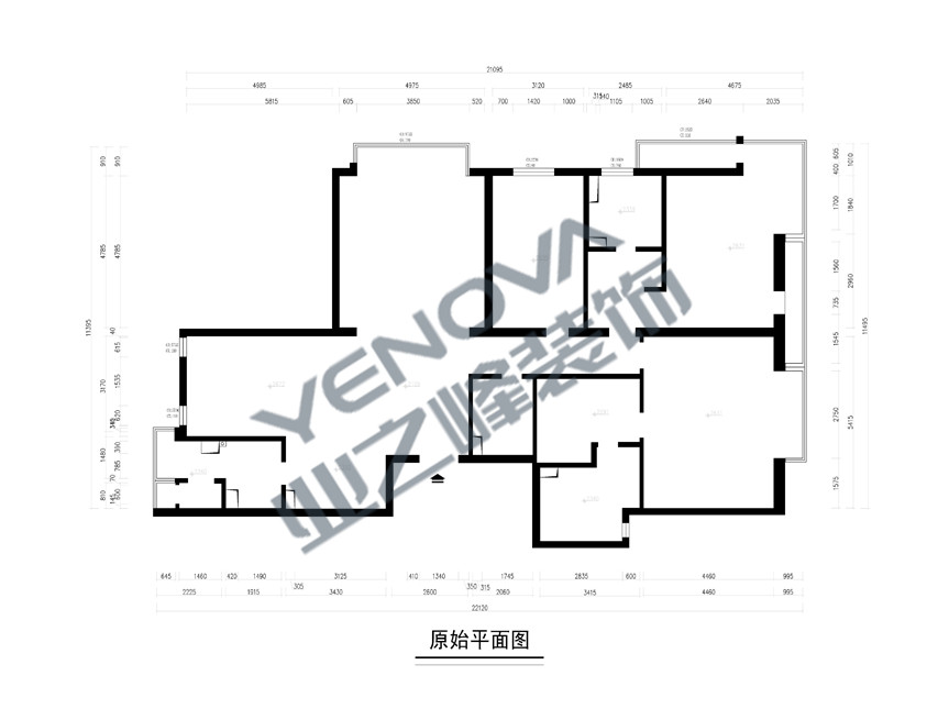 原shi户型图