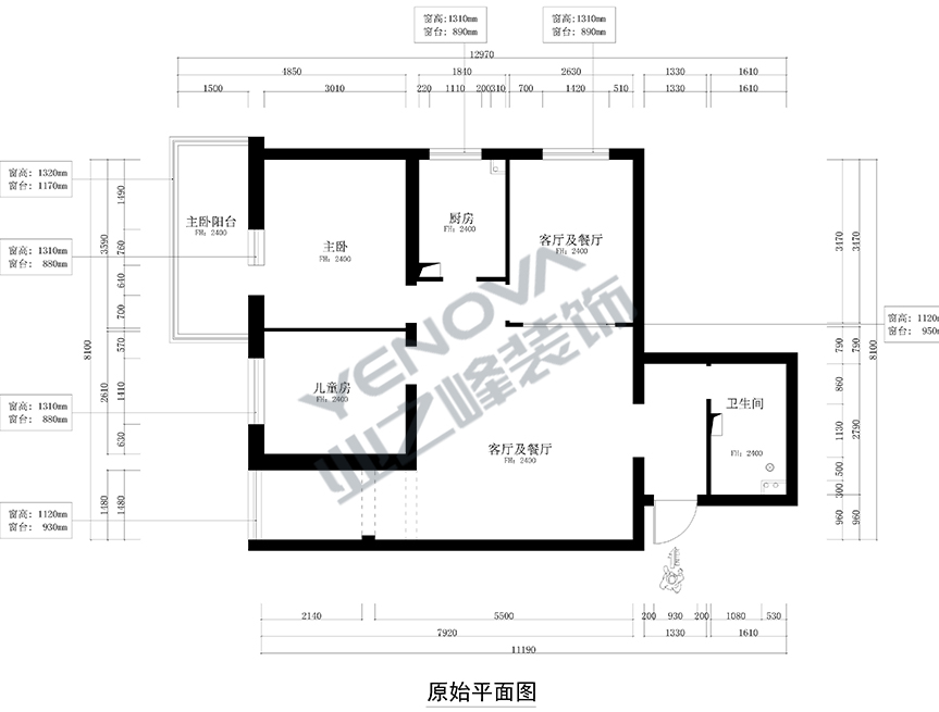 原shi户型图