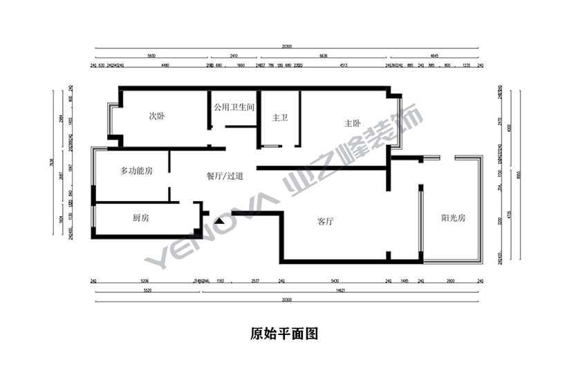 原shi平面图