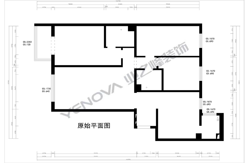 平面结构图