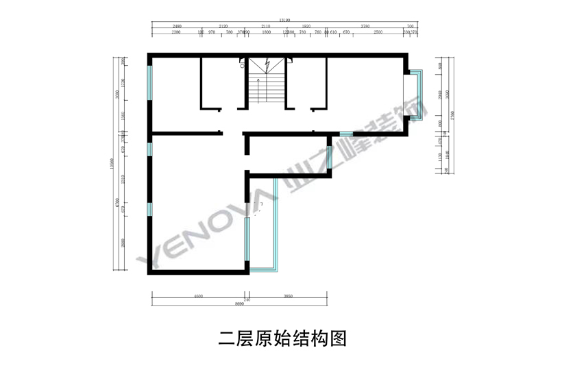 二层原shi结构图