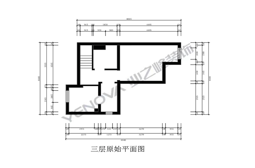 三层平面图