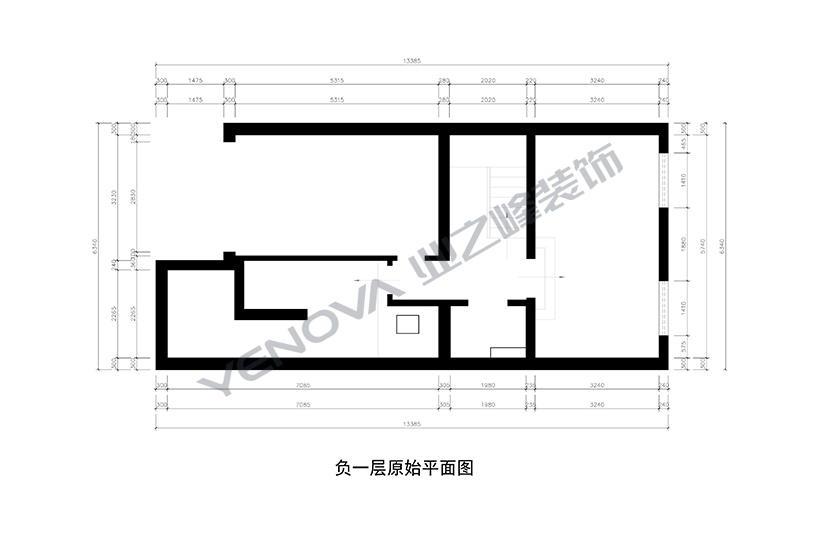 负一层结构图