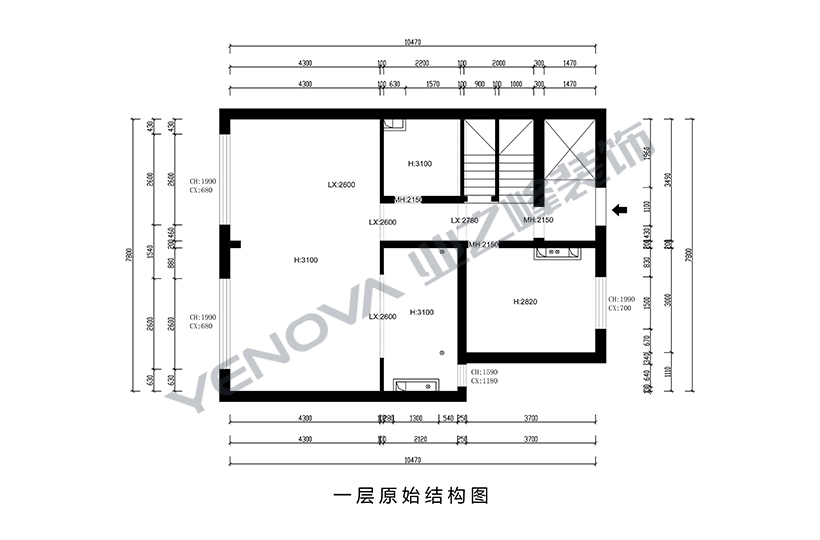 一层结构图