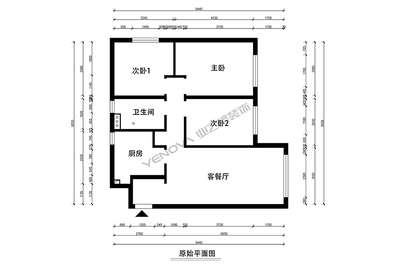 原shi平面图