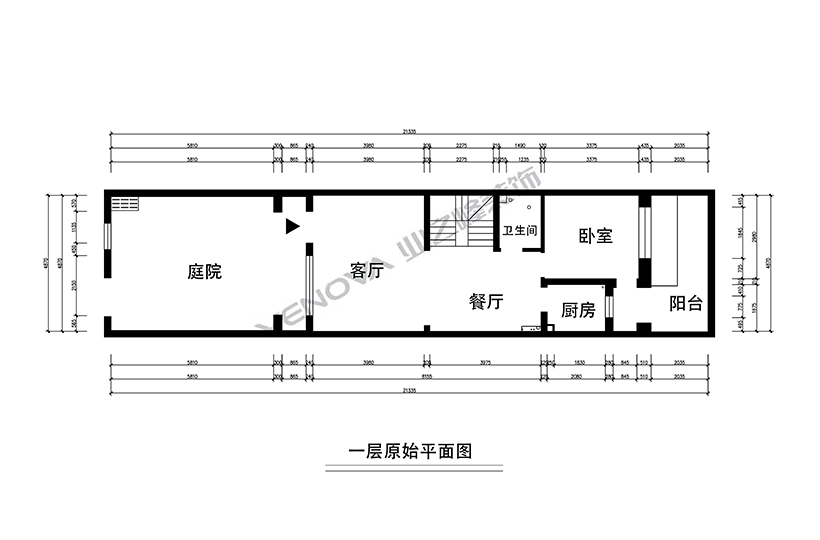 一层原shi平面图