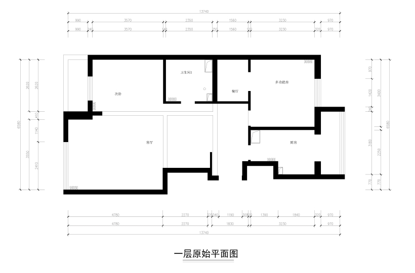 一层平面图