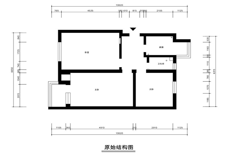 原始平面图