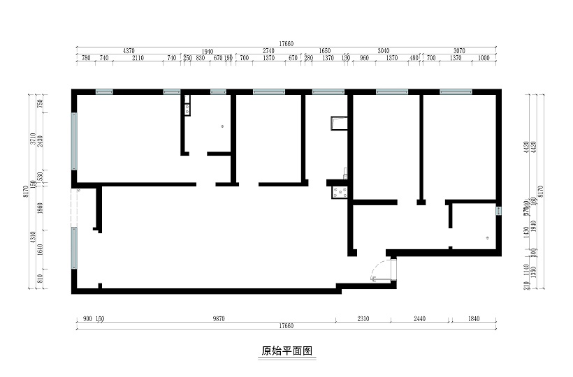 原始平面图