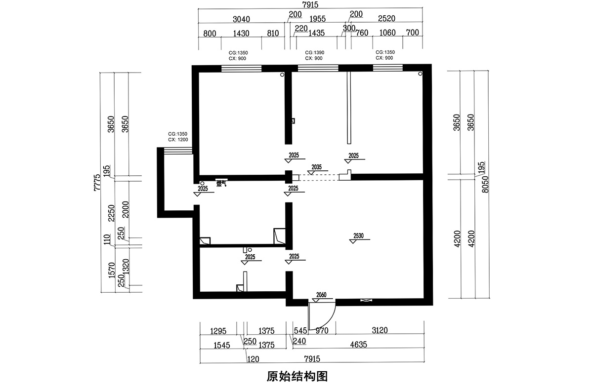 原shi结构图