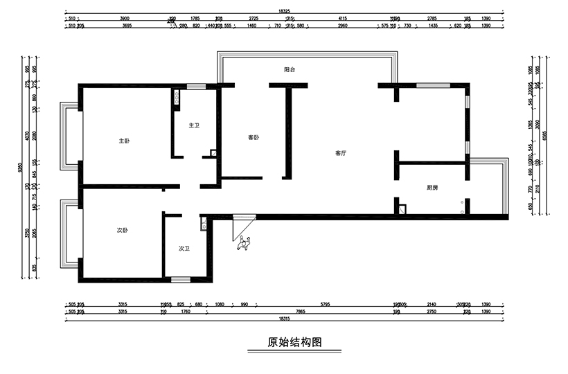 原shi结构图