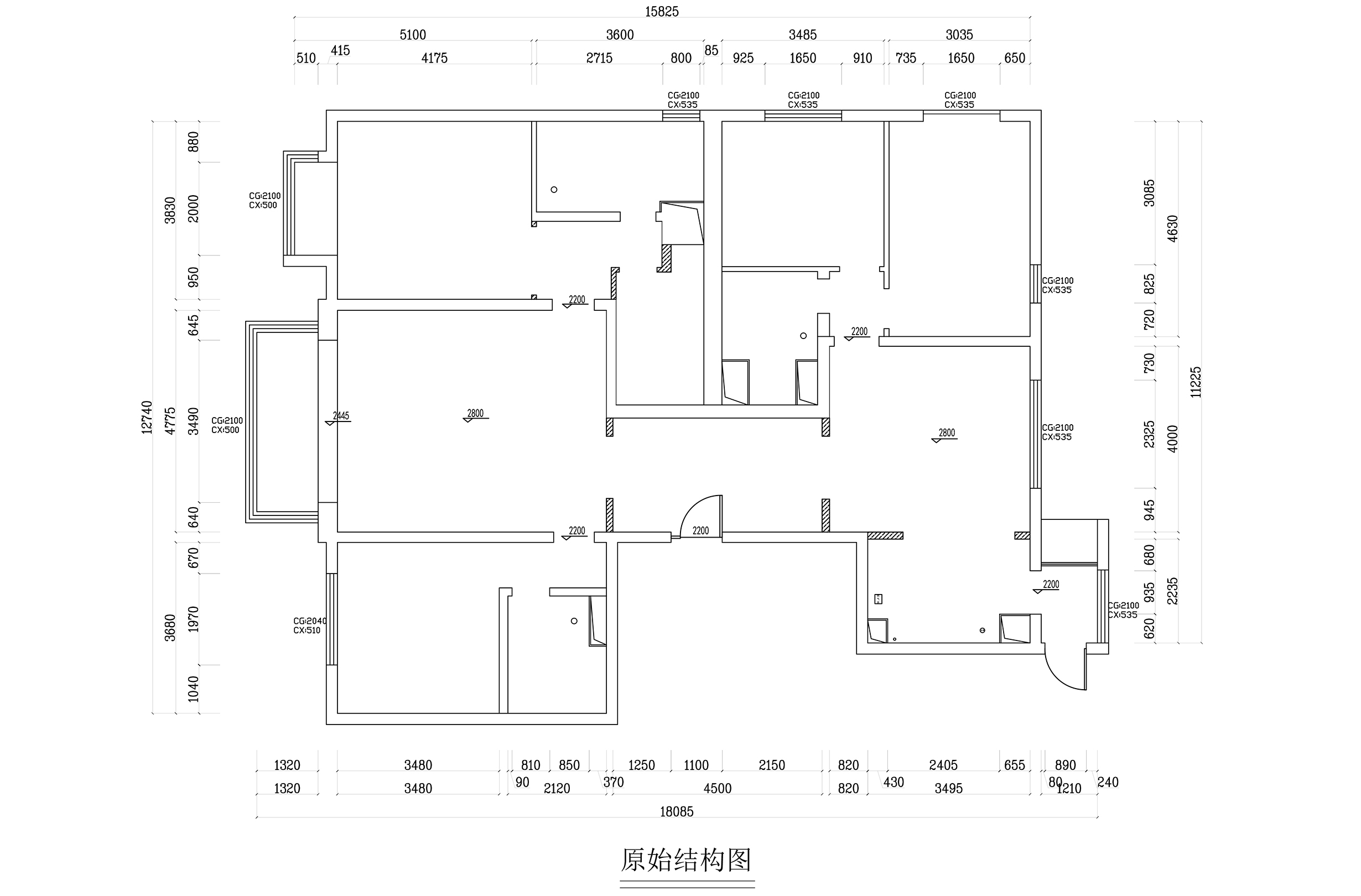 原始结构图