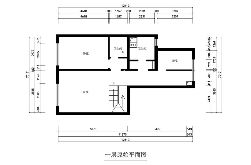 一层原始结构图