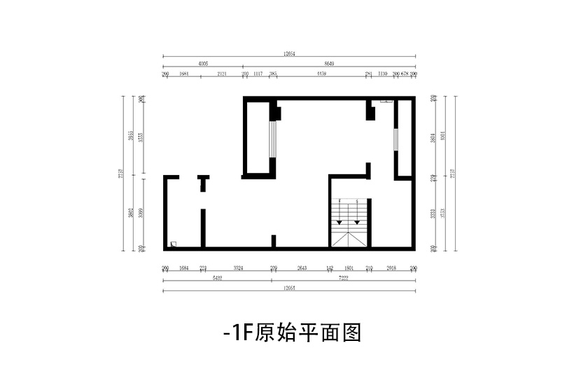 负一层原shi结构图