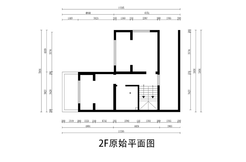 二层原shi结构图