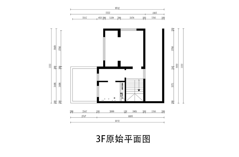 三层原shi结构图